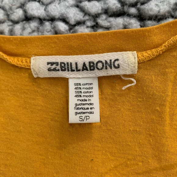 COPY - yellow billabong tee - Picture 2 of 4